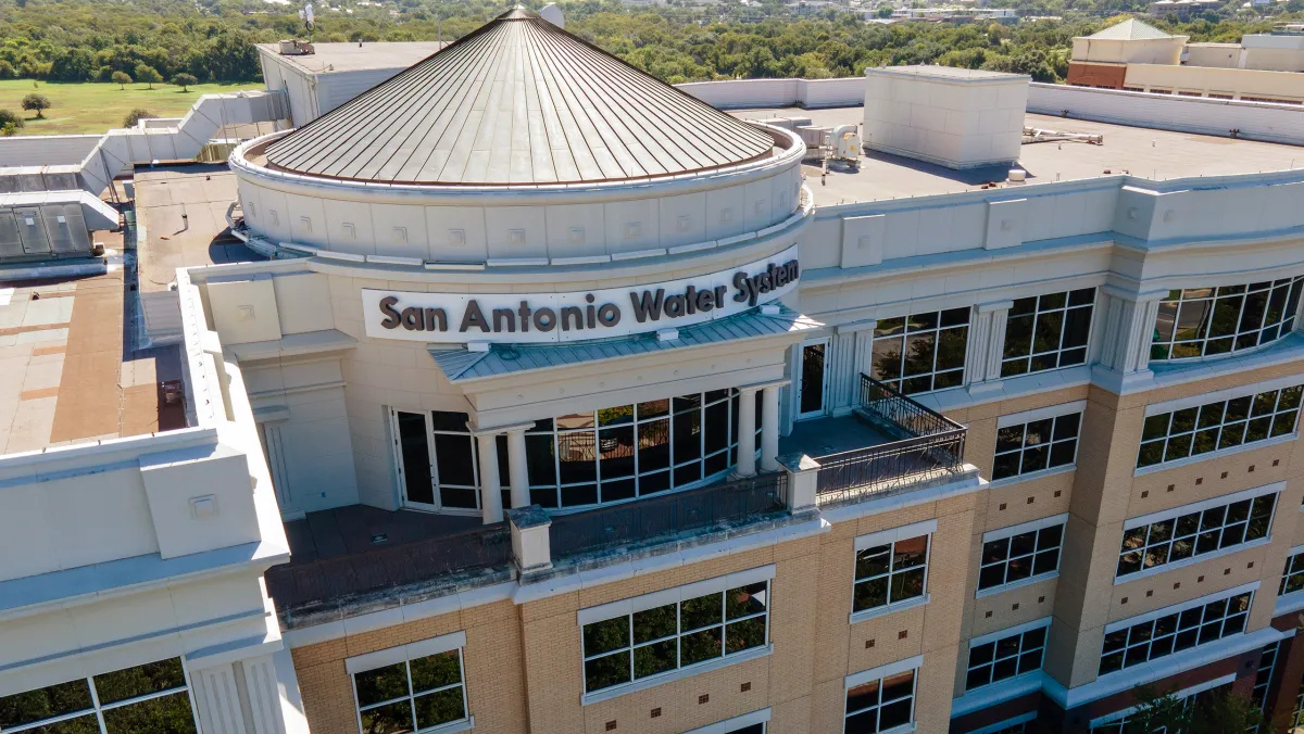 San Antonio Water System building leading U.S. digital water efficiency